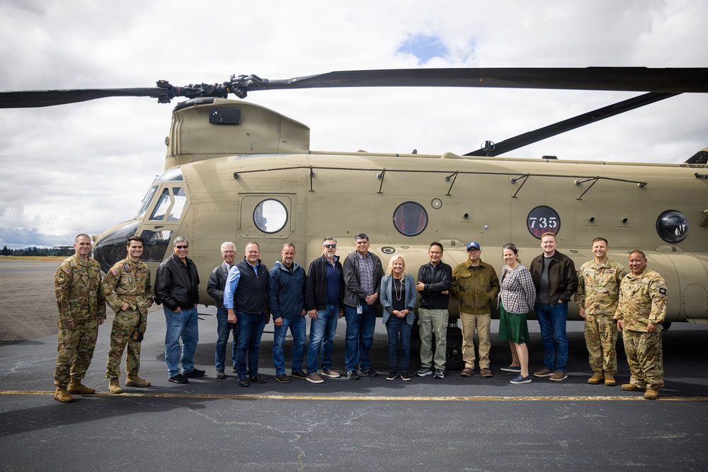 Washington National Guard Hosts "Legislative Lift" to Highlight Readiness and Statewide Missions