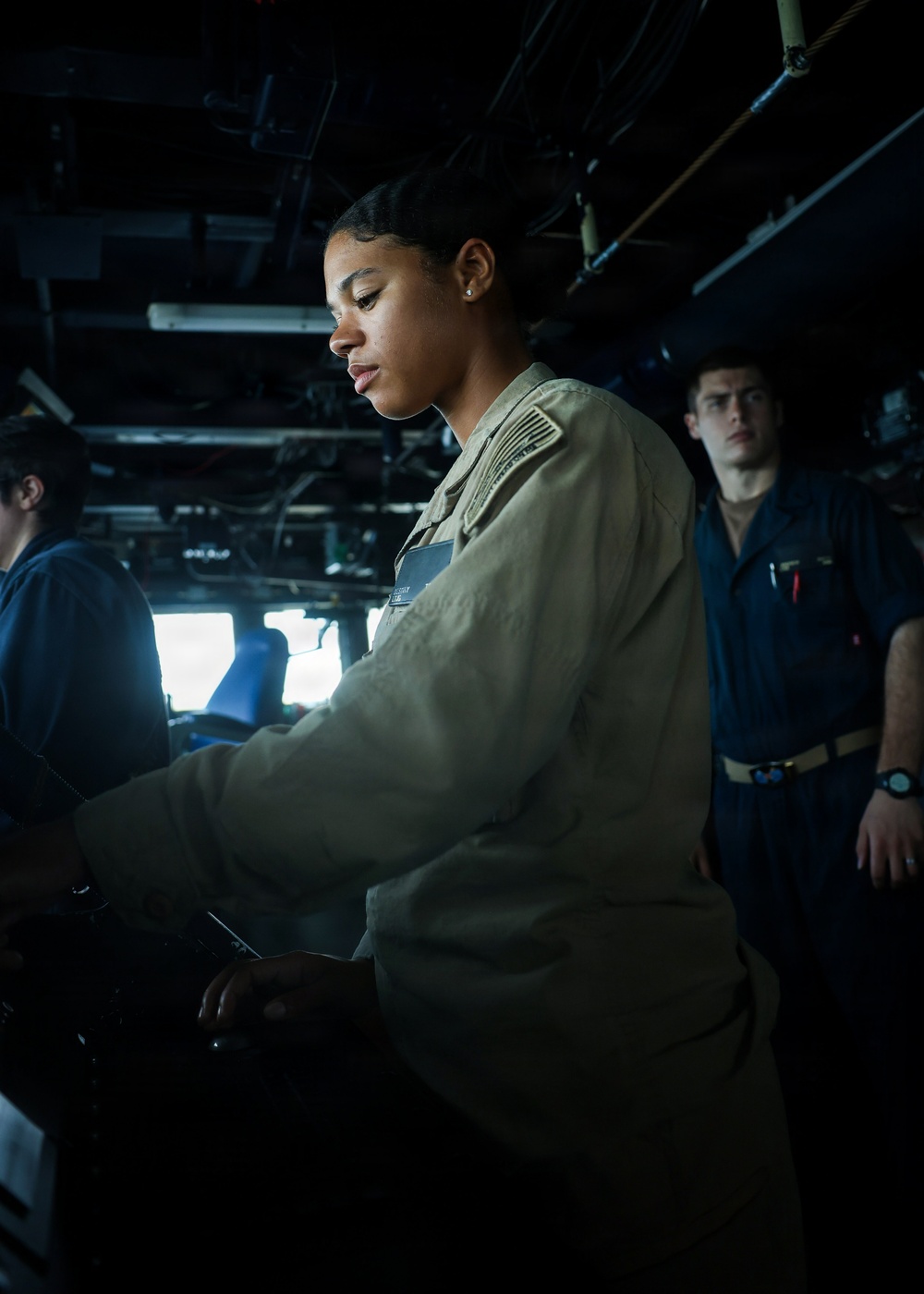 Mason Sailors Conduct Bridge Operations