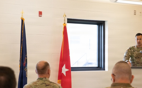Service members attend the Commander's Prayer Breakfast