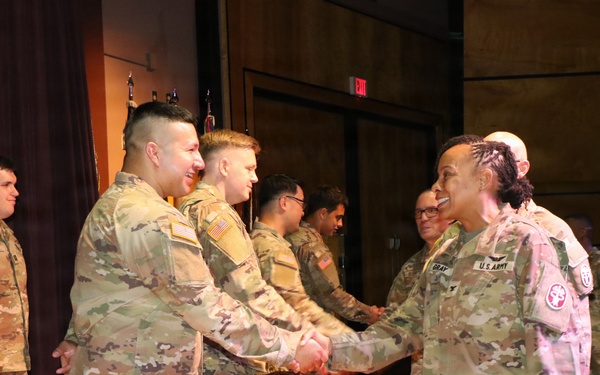New Army officers welcomed to WBAMC during promotion and oath of office ceremony
