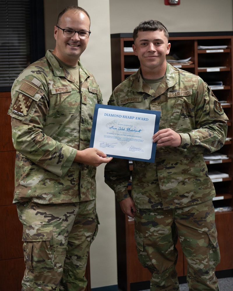 126 FSS Airman is Diamond Sharp