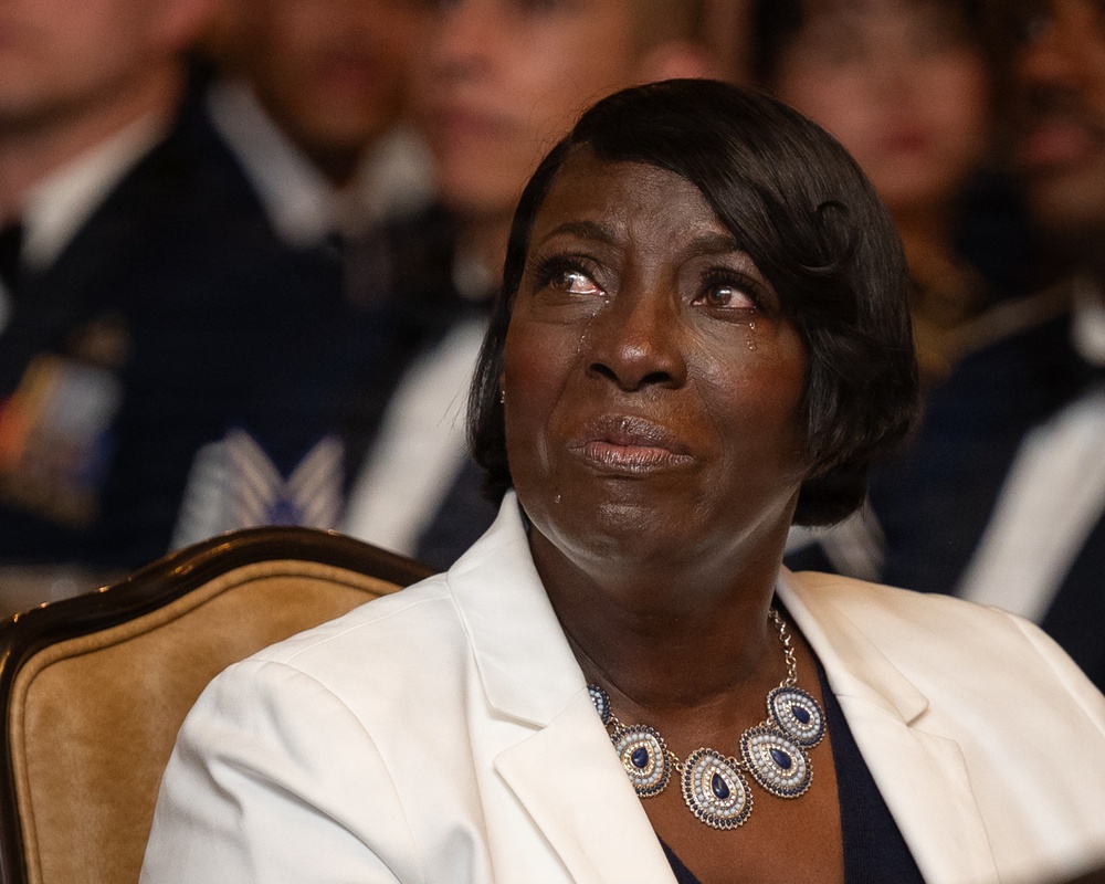 Rogers Airman Leadership School holds memorial tribute