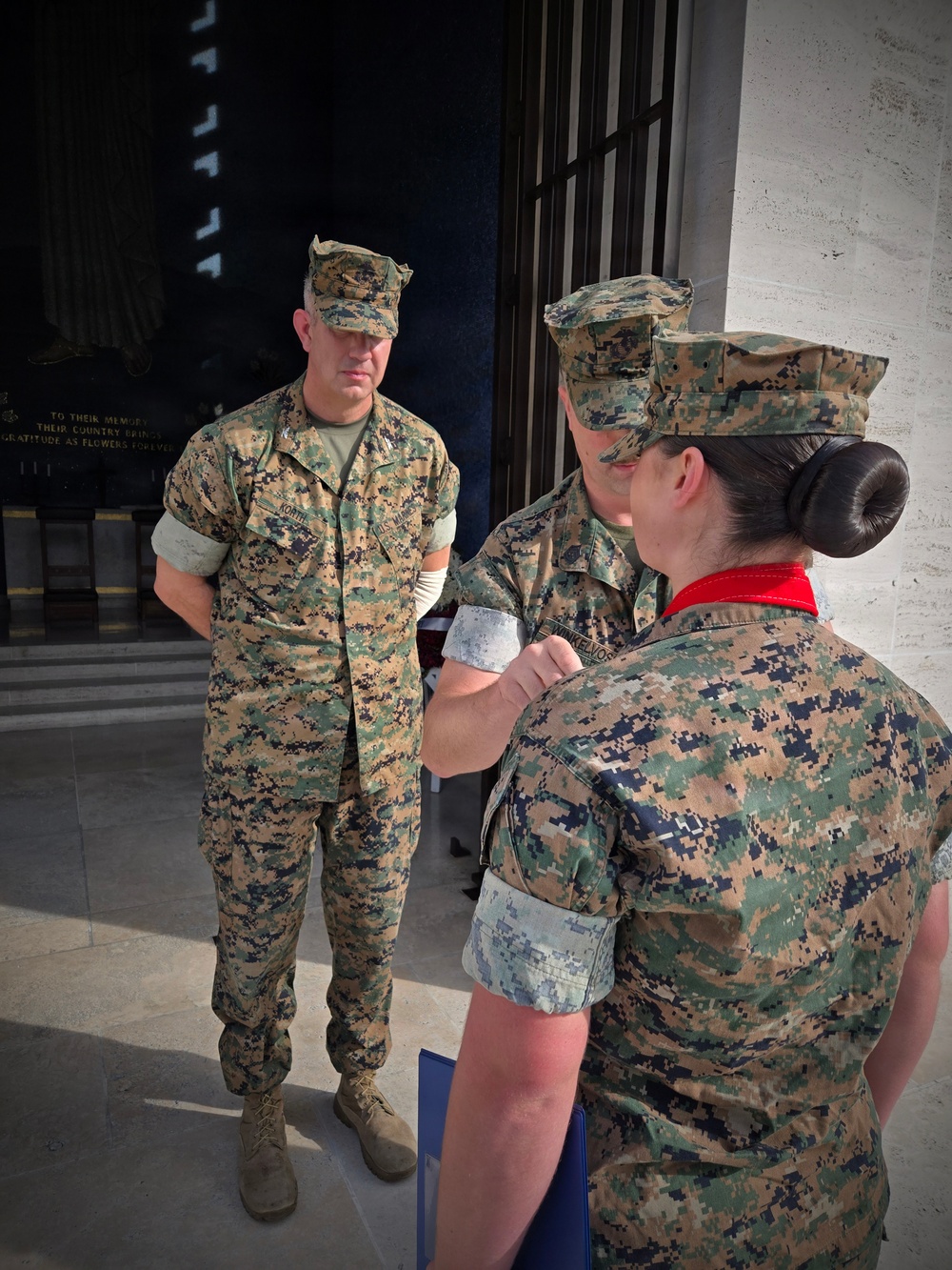 Task Force Philippines Promotion Ceremony