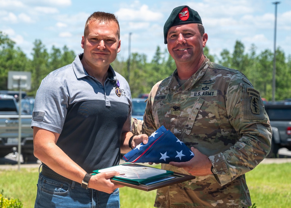 Purple Heart Presentation Honors Service, Sacrifice, and Resilience