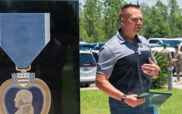 Purple Heart Presentation Honors Service, Sacrifice, and Resilience