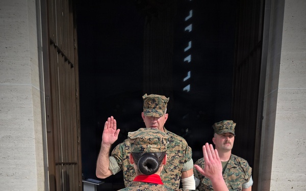 Task Force Philippines Promotion Ceremony