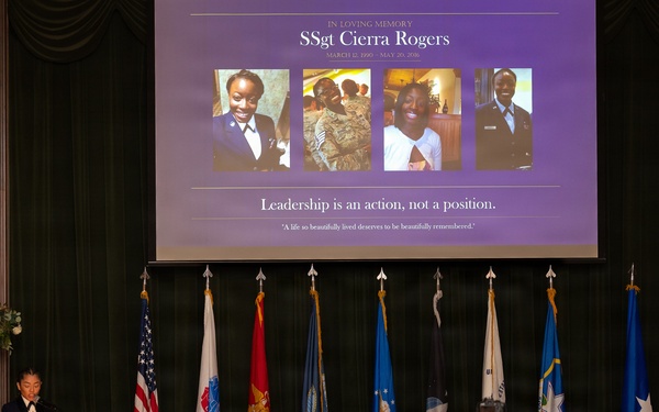Rogers Airman Leadership School holds memorial tribute