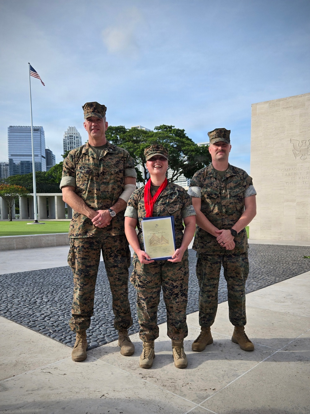 Task Force Philippines Promotion Ceremony