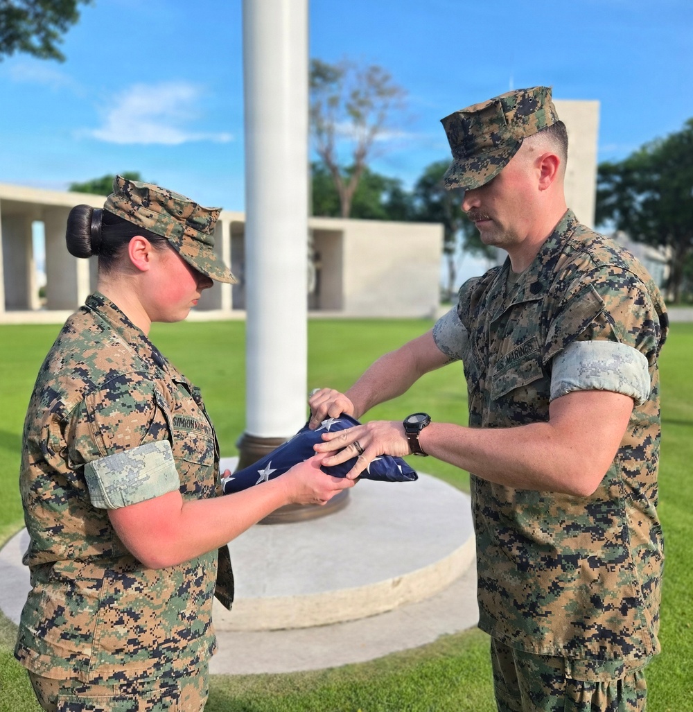 Task Force Philippines Promotion Ceremony