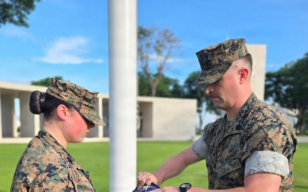 Task Force Philippines Promotion Ceremony