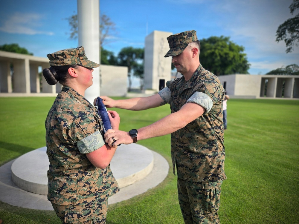 Task Force Philippines Promotion Ceremony