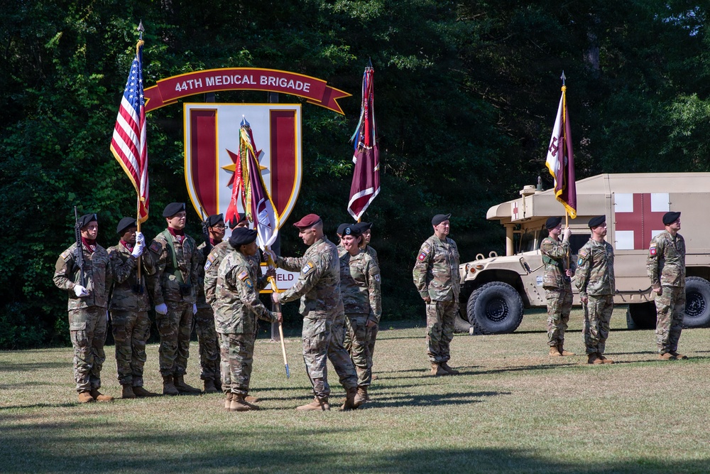 44th Medical Brigade change of command ceremony 2026