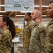 60th AES change of command ceremony