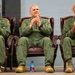 60th AES change of command ceremony