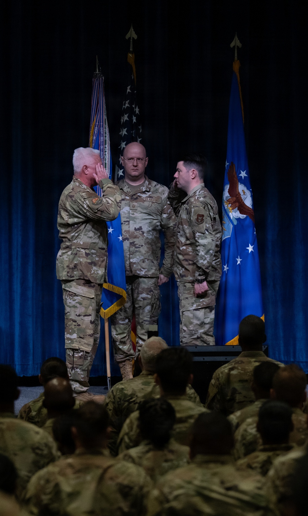 Simurra assumes responsibility as 908th FTW Command Chief