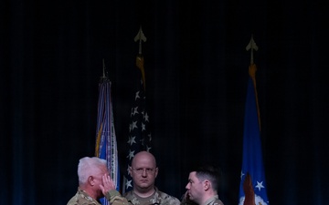 Simurra assumes responsibility as 908th FTW Command Chief