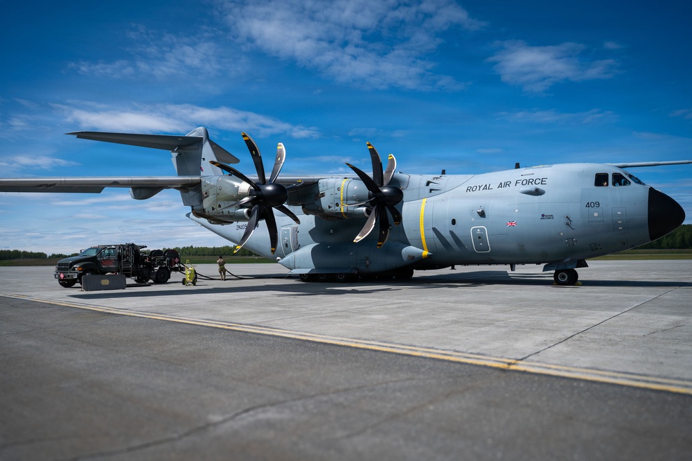 U.S., Royal Air Force conduct joint refueling operations during RED FLAG-Alaska 26-2