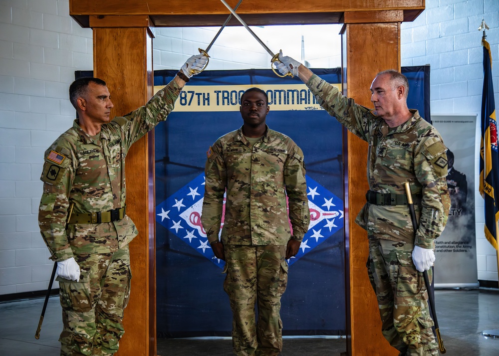 87th Troop Command Non-Commissioned Officer Induction Ceremony
