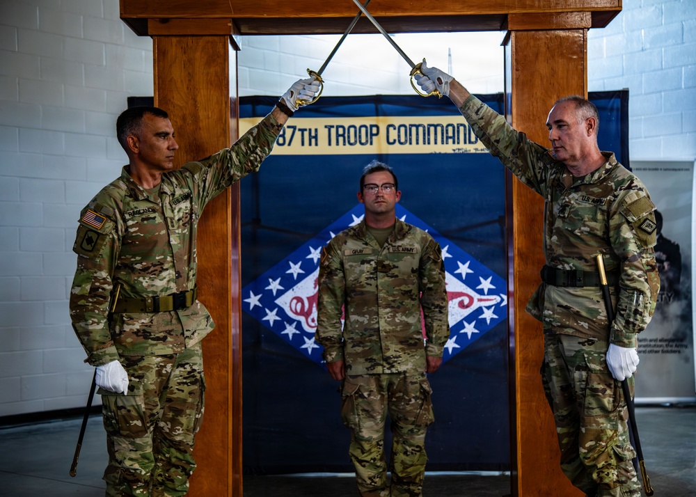 87th Troop Command Non-Commissioned Officer Induction Ceremony