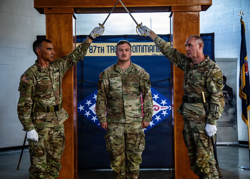87th Troop Command Non-Commissioned Officer Induction Ceremony