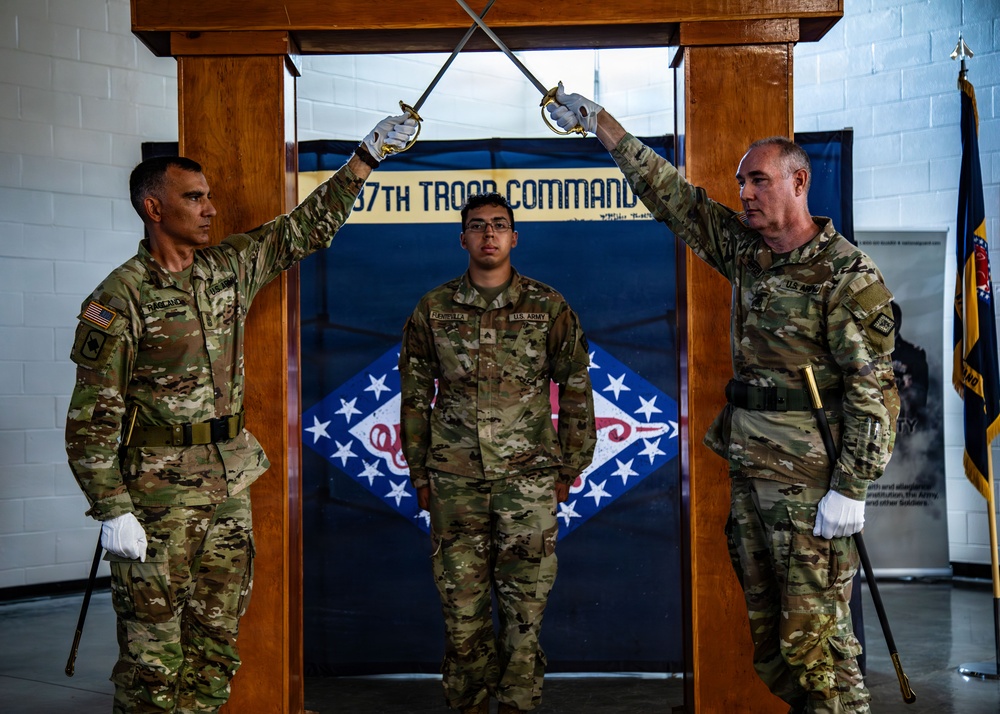 87th Troop Command Non-Commissioned Officer Induction Ceremony