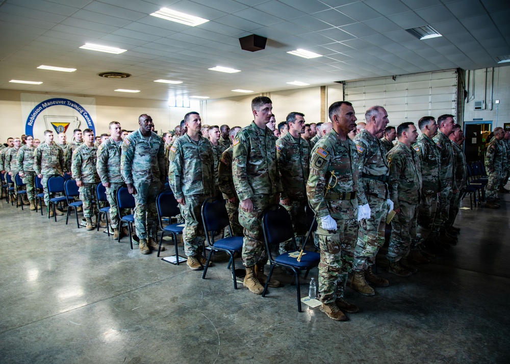 87th Troop Command Non-Commissioned Officer Induction Ceremony