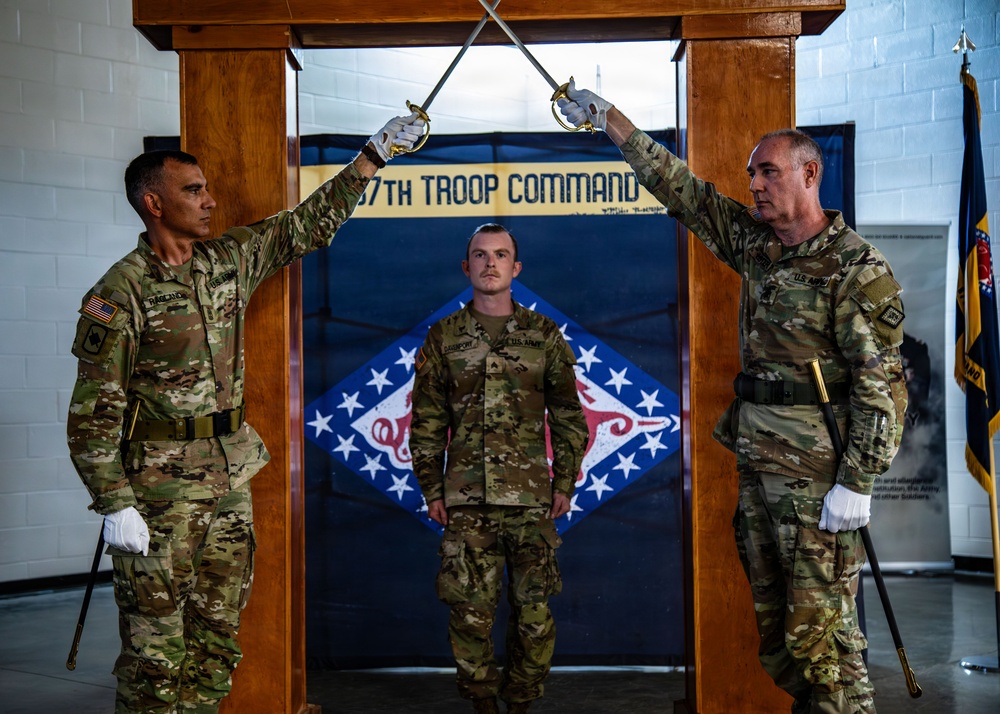 87th Troop Command Non-Commissioned Officer Induction Ceremony
