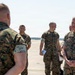 The Commandant, Gen. Eric M. Smith, and the Sergeant Major of the Marine Corps, Sgt. Maj. Carlos A. Ruiz, visit MCAS Cherry Point