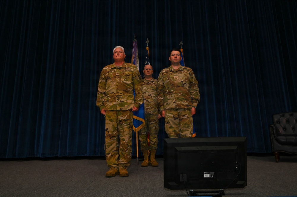 Simurra assumes responsibility as 908th FTW Command Chief