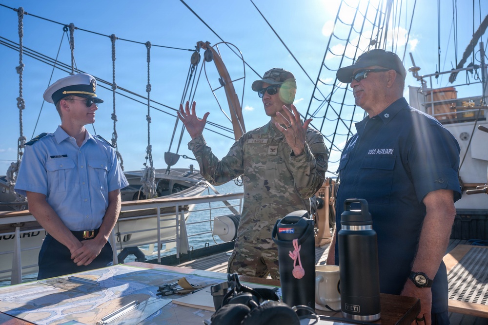 U.S. Coast Guard Cutter Eagle Visits Joint Base Charleston