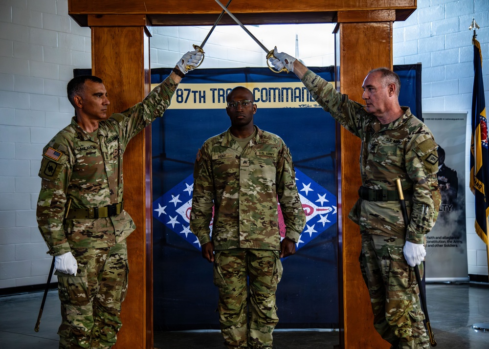 87th Troop Command Non-Commissioned Officer Induction Ceremony