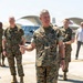 The Commandant, Gen. Eric M. Smith, and the Sergeant Major of the Marine Corps, Sgt. Maj. Carlos A. Ruiz, visit MCAS Cherry Point