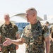 The Commandant, Gen. Eric M. Smith, and the Sergeant Major of the Marine Corps, Sgt. Maj. Carlos A. Ruiz, visit MCAS Cherry Point
