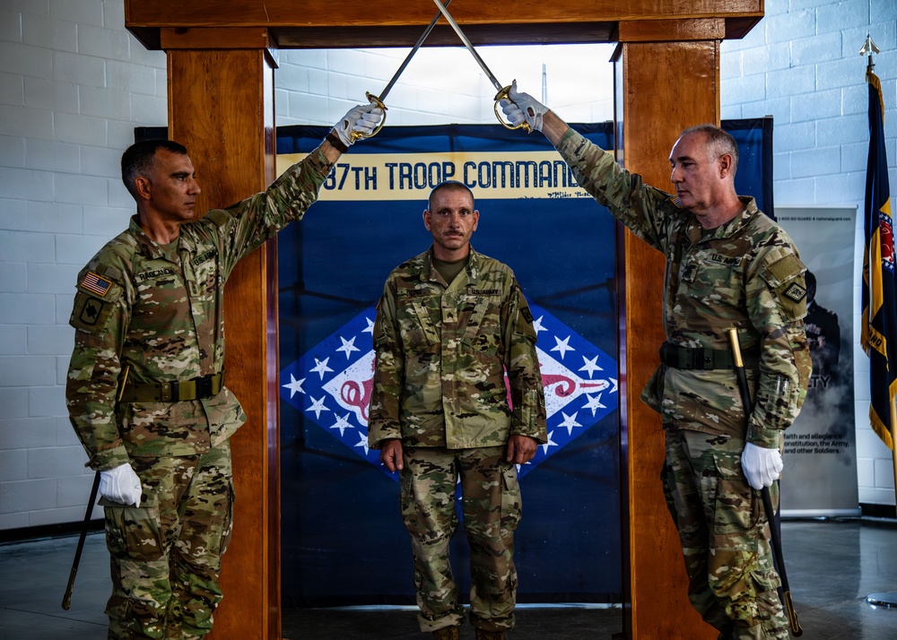 87th Troop Command Non-Commissioned Officer Induction Ceremony