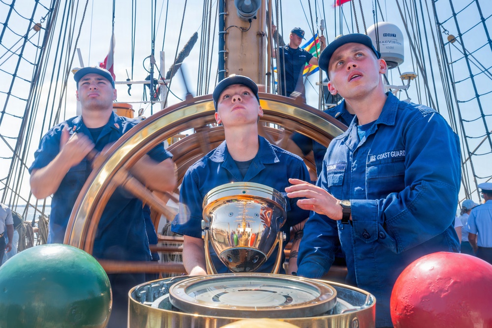U.S. Coast Guard Cutter Eagle Visits Joint Base Charleston
