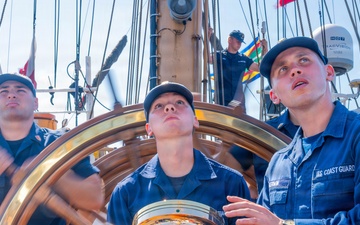 U.S. Coast Guard Cutter Eagle Visits Joint Base Charleston