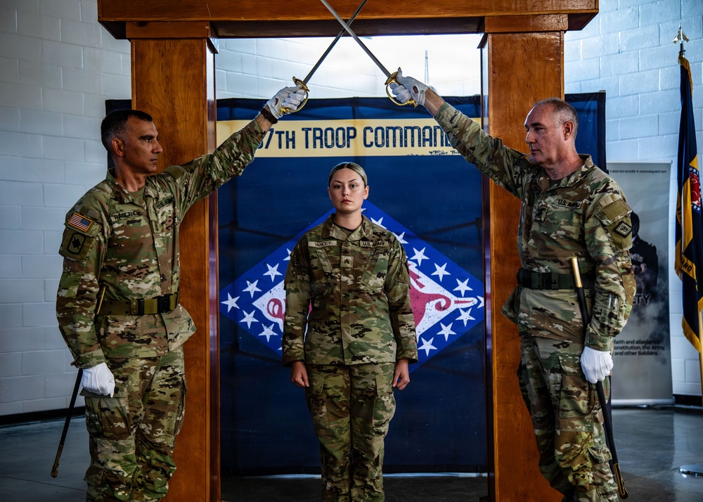 87th Troop Command Non-Commissioned Officer Induction Ceremony