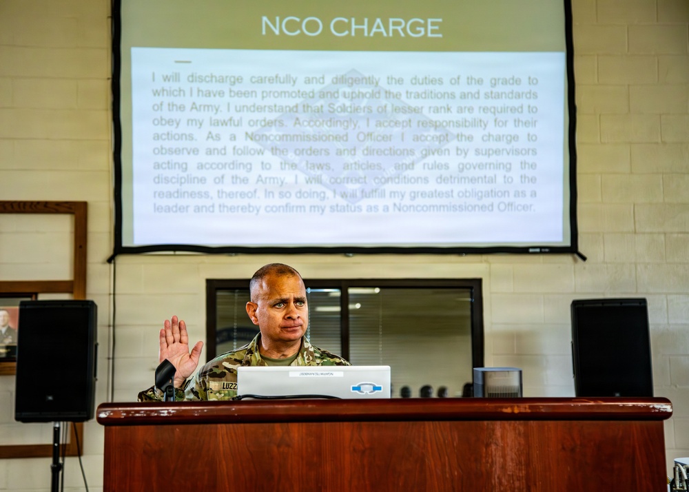 87th Troop Command Non-Commissioned Officer Induction Ceremony