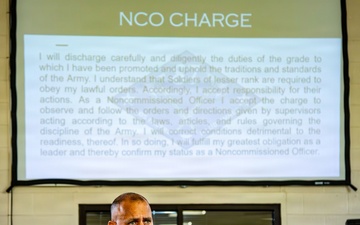 87th Troop Command Non-Commissioned Officer Induction Ceremony