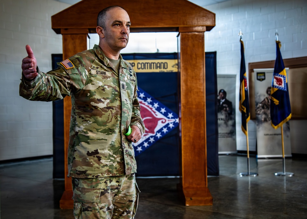 87th Troop Command Non-Commissioned Officer Induction Ceremony