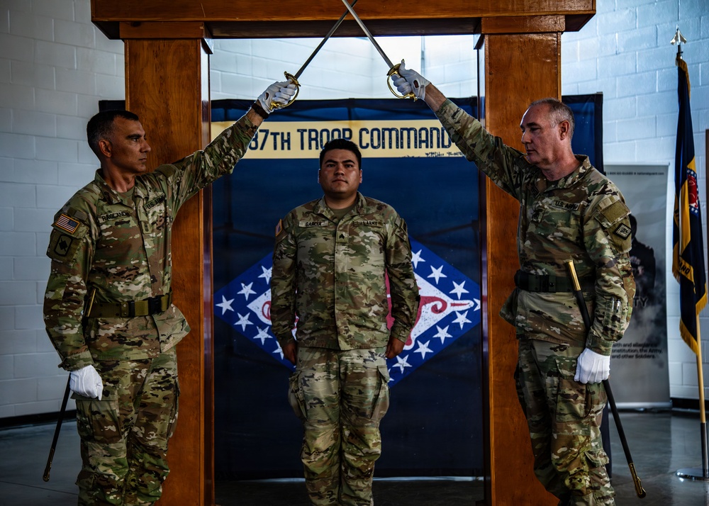 87th Troop Command Non-Commissioned Officer Induction Ceremony