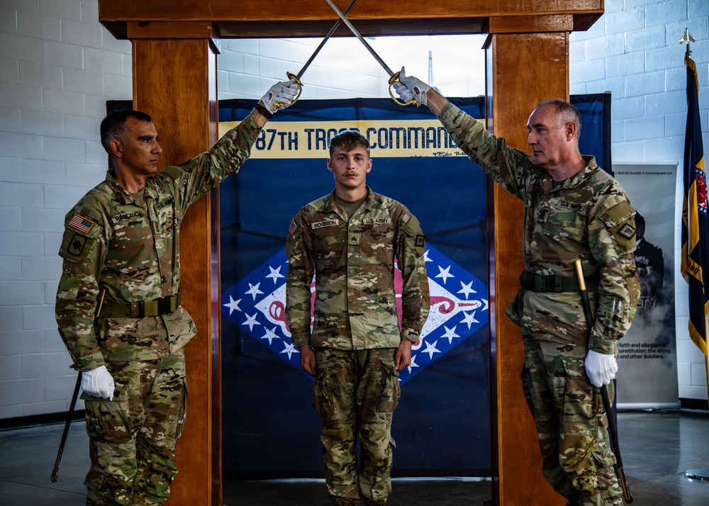 87th Troop Command Non-Commissioned Officer Induction Ceremony