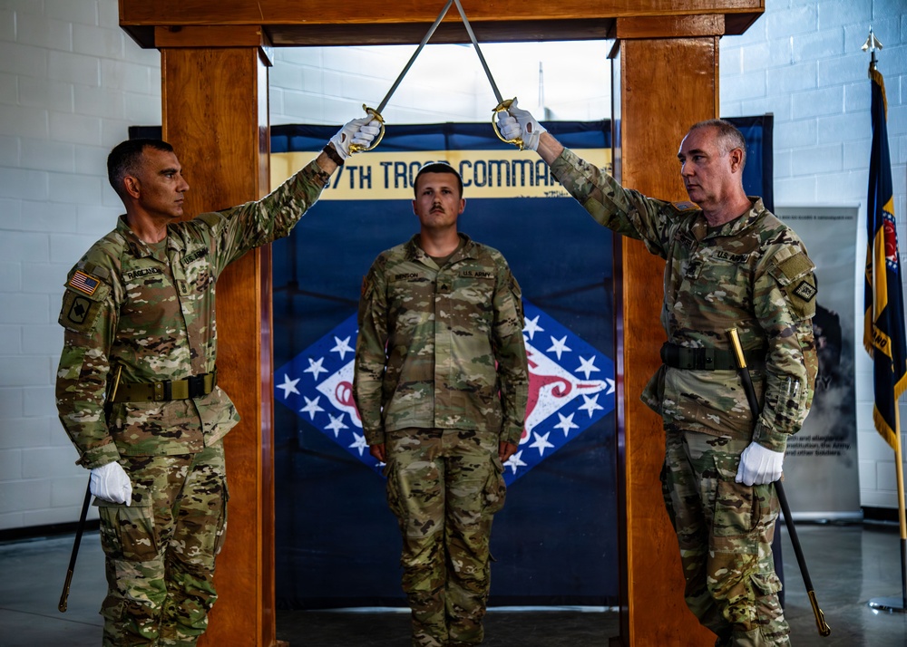 87th Troop Command Non-Commissioned Officer Induction Ceremony