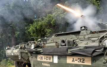 30mm Stryker firing