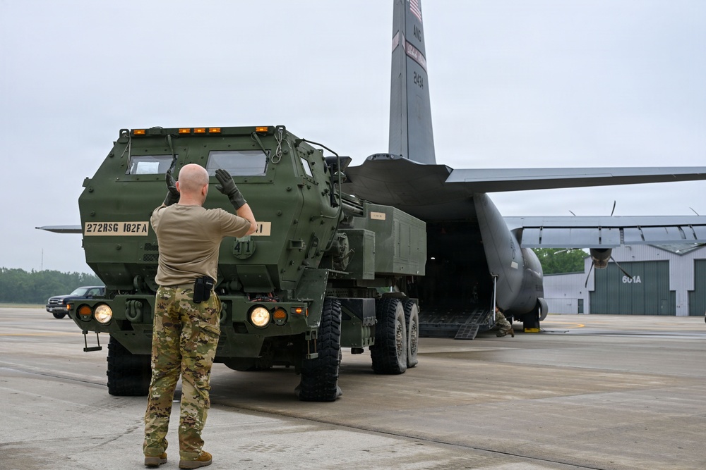 Michigan National Guard Performs HIRAIN