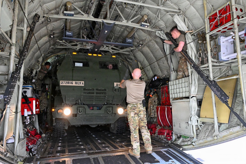 Michigan National Guard Performs HIRAIN