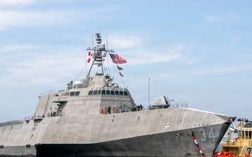 USS Augusta (LCS 34) returns to San Diego