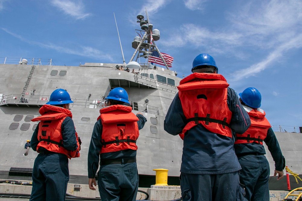 USS Augusta (LCS 34) returns to San Diego