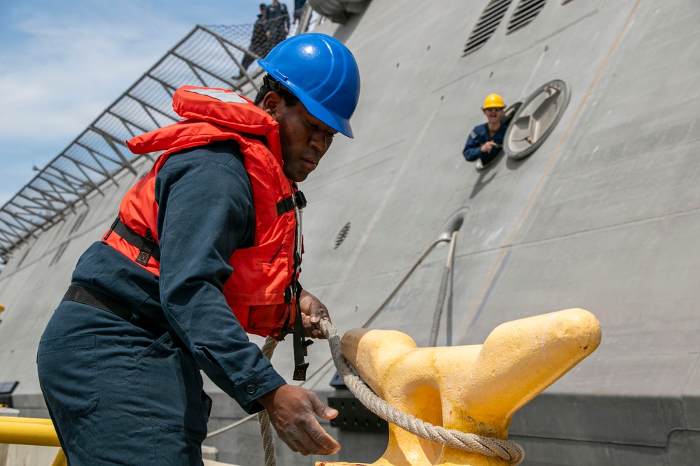 USS Augusta (LCS 34) returns to San Diego