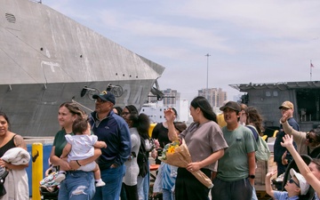 USS Augusta (LCS 34) returns to San Diego